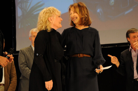Petula Clark et Nathalie Baye lors du festival du film britannique de Dinard le 6 octobre 2011