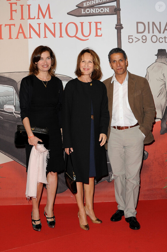 Emmanuelle Devos, Nathalie Baye et Sami Bouajila lors du festival du film britannique de Dinard le 6 octobre 2011