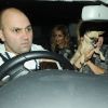 Cheryl Cole visiblement éméchée sort de soirée à Londres le 6 octobre 2011