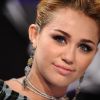 Miley Cyrus au photocall de la cérémonie des MTV Video Music Awards 2011, en août 2011.