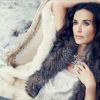 Demi Moore pose pour présenter la collection hiver d'Ann Taylor. 