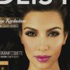 Kim Kardashian pose en Une du magazine DList de février 2011.