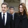 Carlita et Nicolas Sarkozy en septembre 2011.