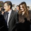 Carla et Nicolas Sarkozy en septembre 2011.
