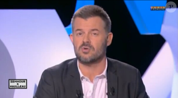 Eric Naulleau dans l'émission  Zemmour et Naulleau, diffusée sur Paris Première à 22h50 le 7 octobre  2011