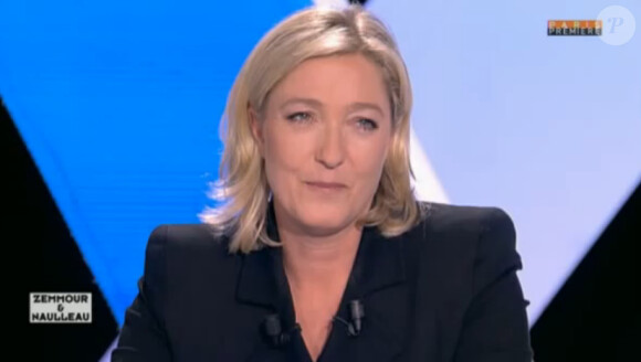 Marine Le Pen invitée dans l'émission  Zemmour et Naulleau, diffusée sur Paris Première à 22h50 le 7 octobre  2011
