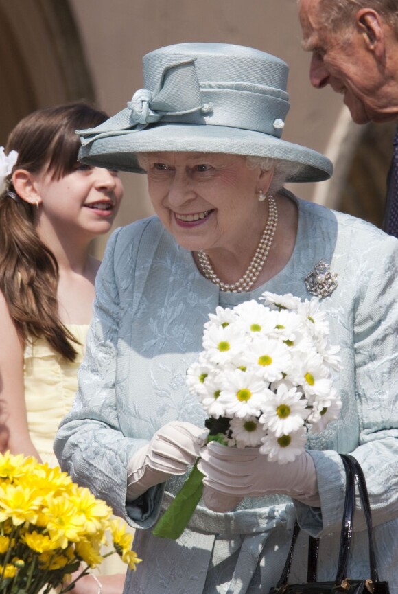 La reine Elizabeth II le 4 avril 2011.