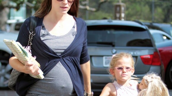Jennifer Garner : Baby bump bien visible... Enfin un petit garçon ?