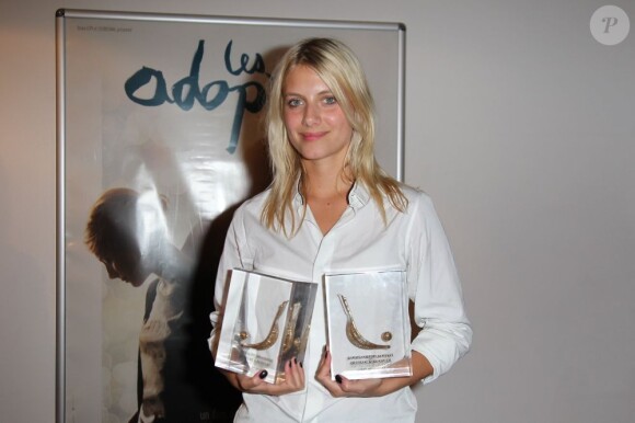 Mélanie Laurent reçoit le prix du jury jeunes et du public. Le 15 octobre 2011