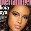 La chanteuse Alicia Keys en couverture d'Entertainment Weekly. Novembre 2007.