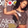 Alicia Keys, en couverture du magazine Billboard pour évoquer son troisième album As I Am. Novembre 2007.