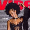 Mi-afro mi-tressée, Alicia Keys pose en Une du magazine Vibe. Septembre 2002.