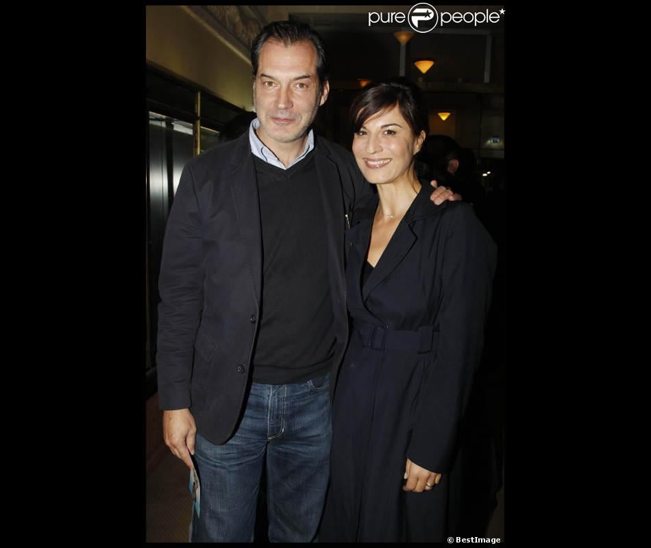 Samuel Labarthe Et Son Epouse Helene Medigue Lors De La Generale Du On Alone Man Show De Pascal Legitimus Au Palace A Paris Le 17 Octobre 2011 Purepeople
