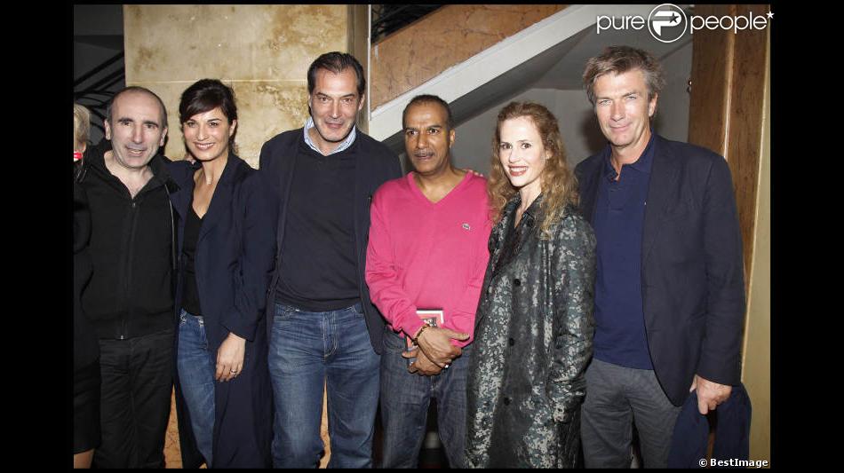 Philippe Harel Helene Medigue Et Son Mari Samuel Labarthe Pascal Legitimus Florence Darel Philippe Caroit Lors De La Generale Du On Alone Man Show De Pascal Purepeople