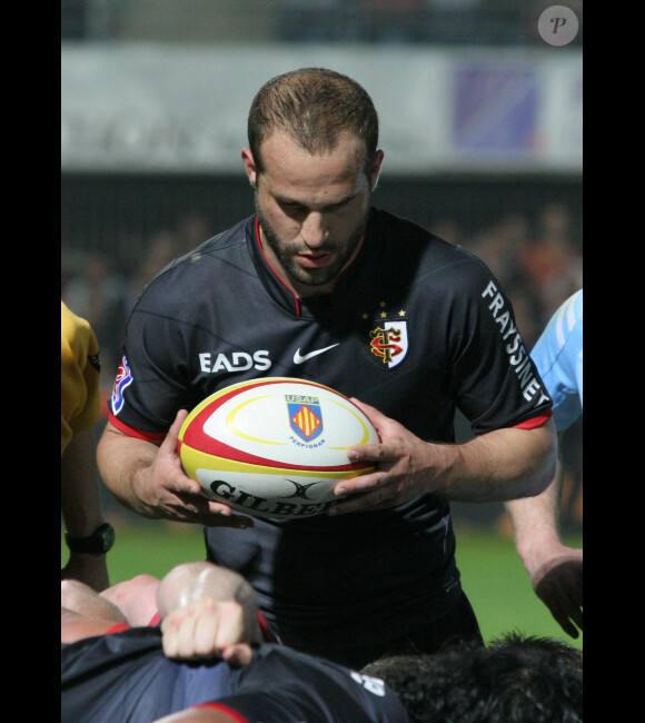 Frédéric Michalak le 1er avril 2011 à Perpignan