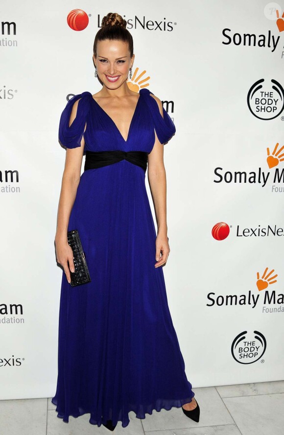 Petra Nemcova au gala de la Fondation Somaly Mam, à New York, le 20 octobre 2011.