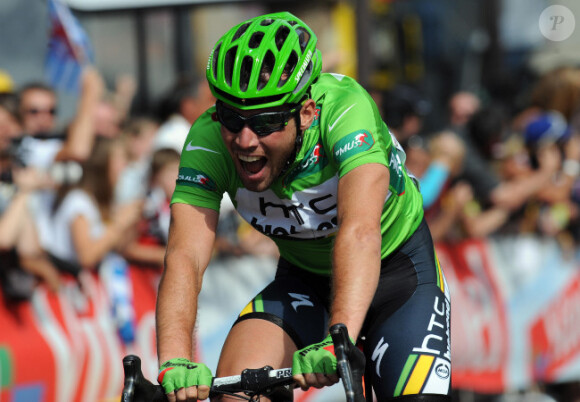 Mark Cavendish est le premier britannique a terminé le Tour de France avec le maillot vert sur le dos