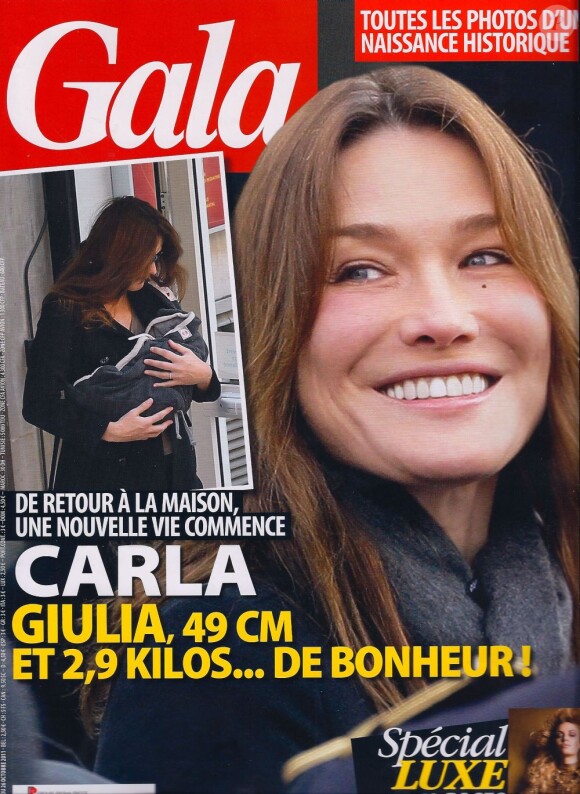 La couverture du magazine Gala du 26 octobre 2011