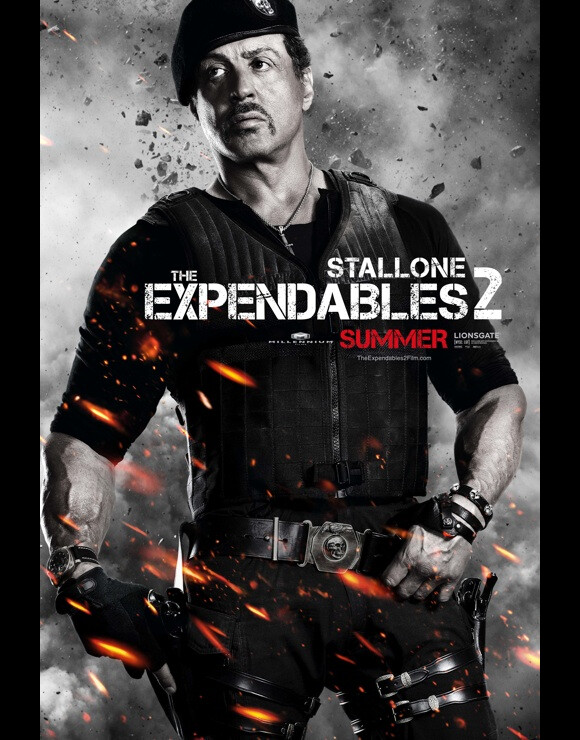 Stallone dans Expendables 2.