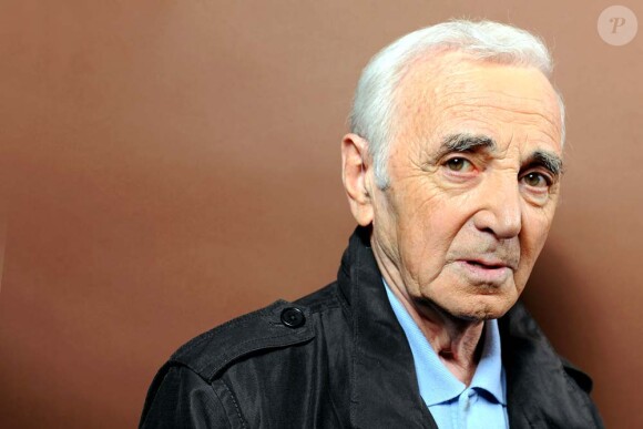 Charles Aznavour, à Paris, octobre 2011.
