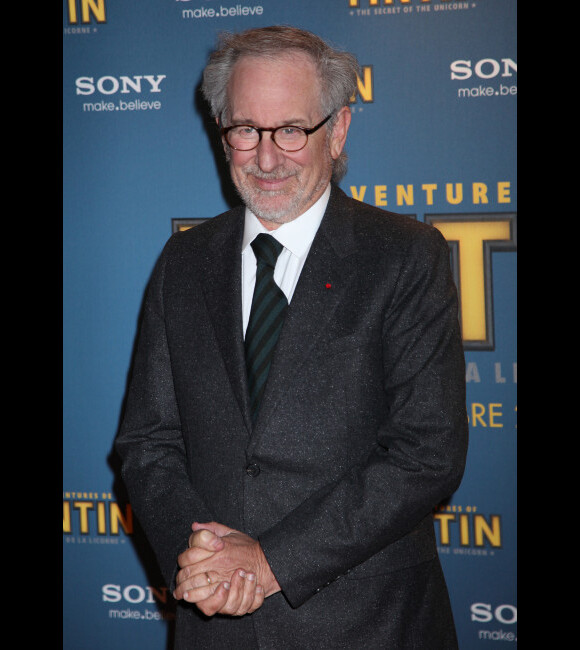 Steven Spielberg à Paris le 22 octobre 2011.