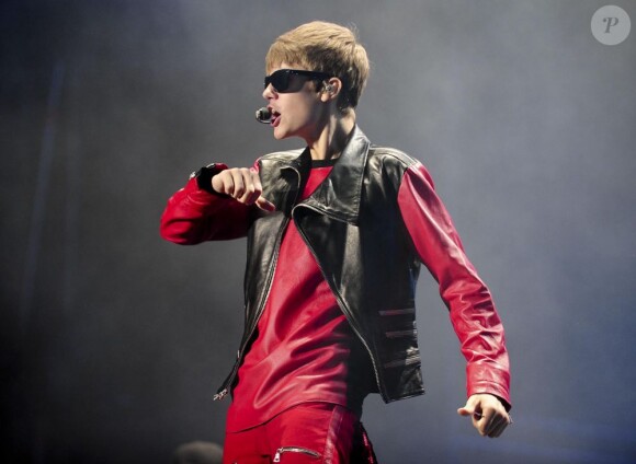 Justin Bieber en Argentine, en octobre 2011.