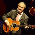 Pierre Perret à L'Olympia, à Paris, le 28 octobre 2011.