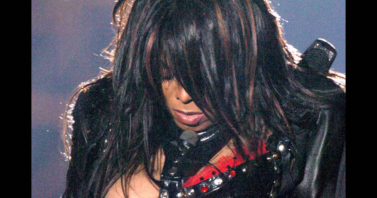 PHOTOS - Janet Jackson à la finale du Super Bowl, à Houston (Texas), le 1er...