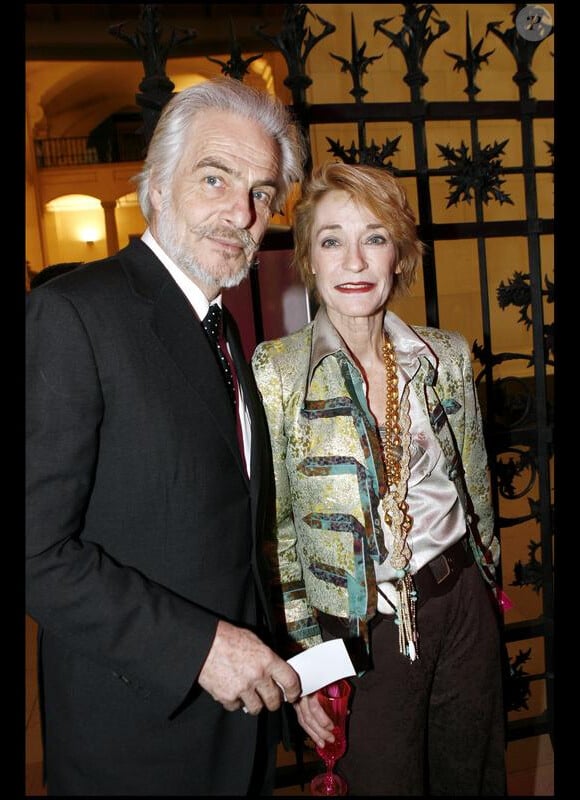 Loulou de la Falaise et son mari Thadée Klossowski de Rola en 2007 à Paris