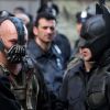Tom Hardy et Christian Bale sur le tournage de Dark Knight Rises le 6 novembre à New York.