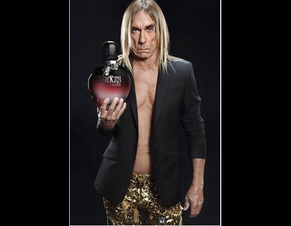 Le chanteur Iggy Pop est le nouveau visage du parfum Black XS de Paco Rabanne.