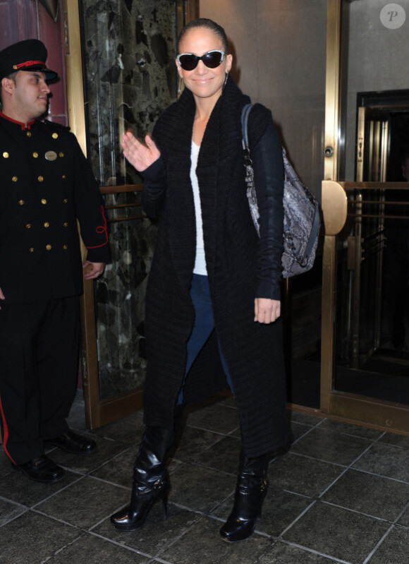 Jennifer Lopez sublime à New York, le 8 novembre 2011