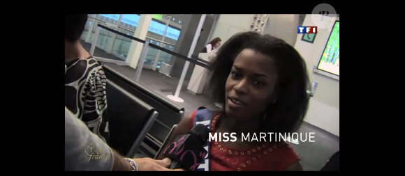 Miss Martinique lors du séjour des candidates Miss France 2012 au Mexique en novembre 2011