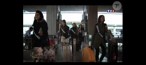 Les candidates Miss France 2012 s'envolent vers le Mexique en novembre 2011