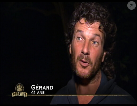 Gérard dans Koh Lanta, jeudi 10 novembre 2011, sur TF1