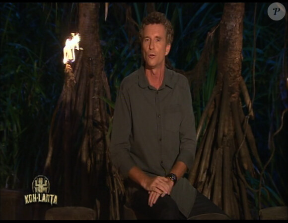 Denis Brogniart dans Koh Lanta, jeudi 10 novembre 2011, sur TF1