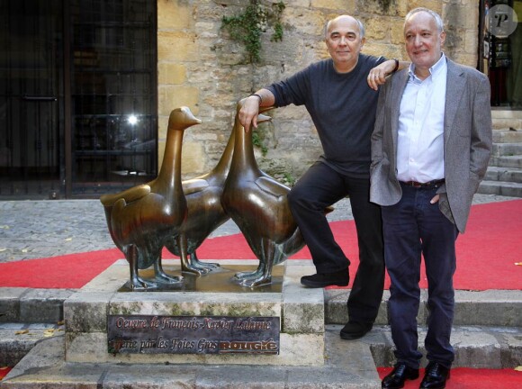 Au 20e festival de cinéma de Sarlat, en novembre 2011, Gérard Jugnot et François Berléand défendaient Un jour mon père viendra.