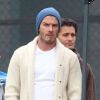 David Beckham, dubitatif quant aux performances de son fils Cruz le 12 novembre 2011 à Los Angeles