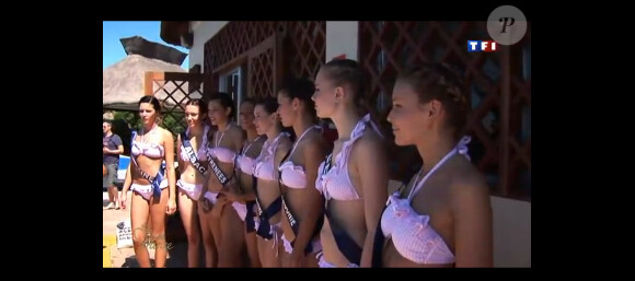 Des candidates ravissantes lors de leur séjour au Mexique en novembre 2011 dans le cadre de l'élection Miss France 2012