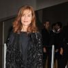 Isabelle Huppert lors de l'ouverture de l'hôtel Armani à Milan le 10 novembre 2011