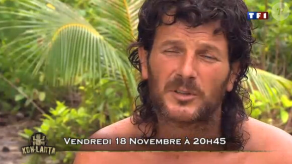 Gérard dans la bande-annonce de Koh Lanta, diffusée le vendredi 18 novembre 2011 sur TF1
