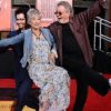 Rita Moreno, George Chakiris et Russ Tamblyn dansent à Hollywood pour les 50 ans de West Side Story, le 15 novembre 2011.