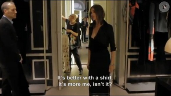 Carine Roitfeld, en cliente haute-couture exigeante dans "The Client".