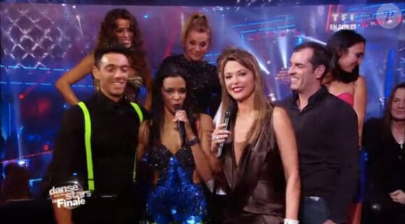 Shy'm et Maxime dans la finale de Danse avec les stars 2, samedi 19 novembre 2011, sur TF1