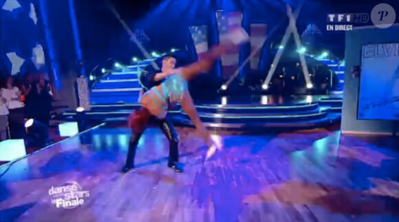 Baptiste et Fauve dans la finale de Danse avec les stars 2, samedi 19 novembre 2011, sur TF1