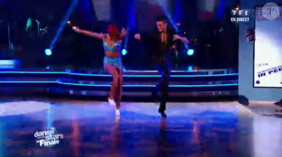 Baptiste et Fauve dans la finale de Danse avec les stars 2, samedi 19 novembre 2011, sur TF1