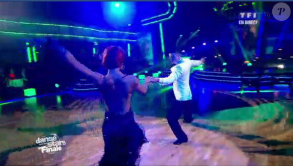 Baptiste Giabiconi et Fauve dans Danse avec les Stars 2, samedi 19 novembre 2011, sur TF1
