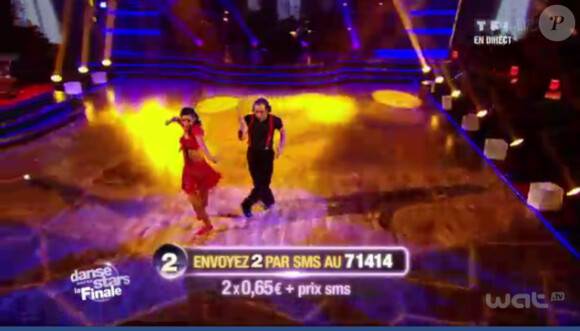 Philippe Candeloro et Candice dans la finale de Danse avec les stars 2, samedi 19 novembre 2011 sur TF1