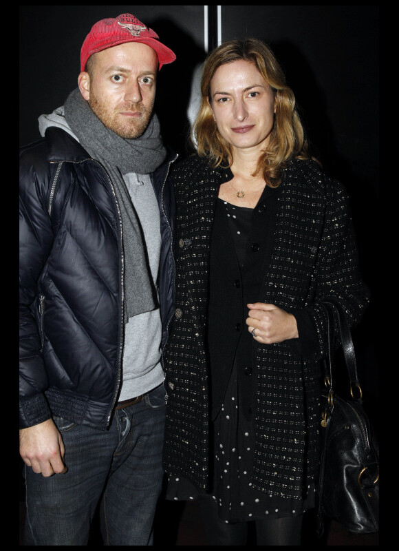 Zoe Cassavetes et Sebastien Chenut à l'avant-première de Carnage, le 20 novembre 2011 à Paris.