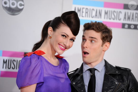 Amy Heidemann et Nick Noonan le 20 novembre 2011 à Los Angeles pour les American Music Awards